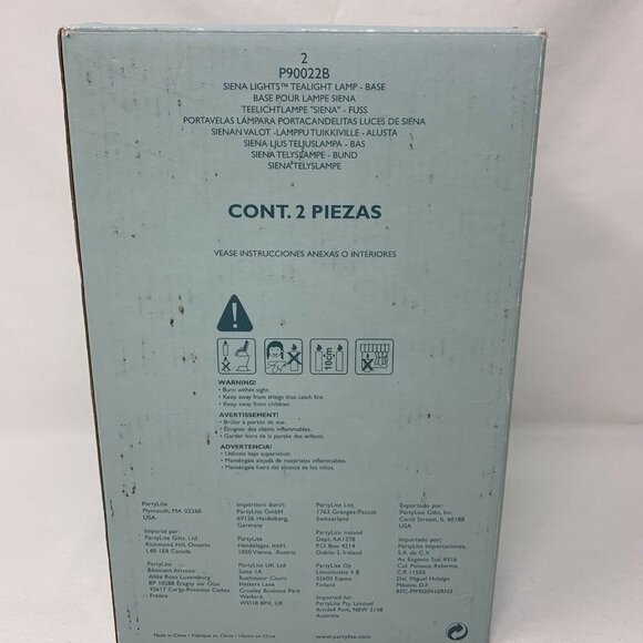 Partylite - #P90022B Siena Lights Tealight Lamp Base (no shade) - Picture 12 of 12